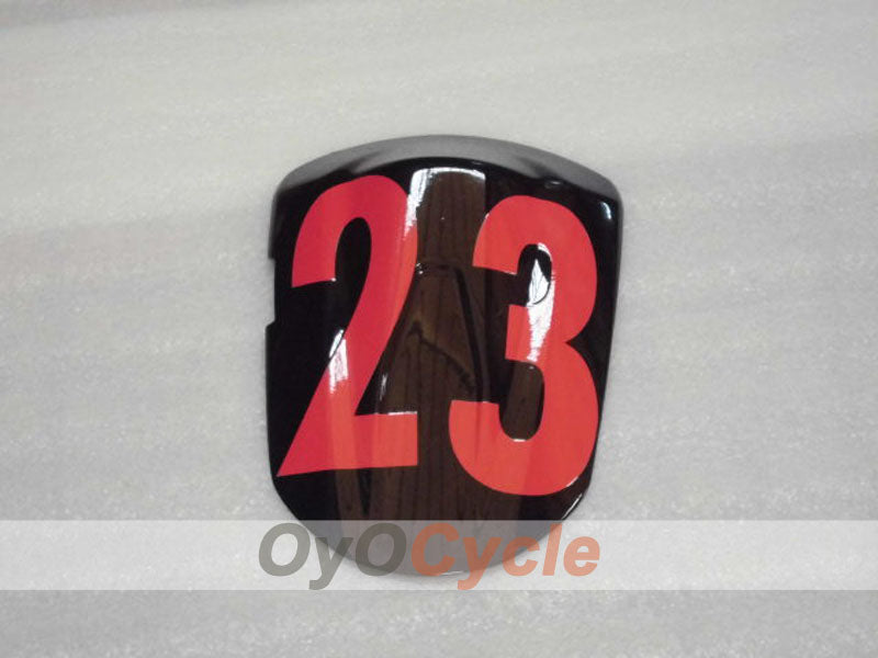 Einspritzverkleidungssatz für GSX R750 08-10 - Rot, Schwarz - Jordan #OYO87905426