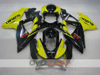 Verkleidungssatz für Einspritzmodelle 08-10 GSX R600 - Gelb, Schwarz - Werksstil #OYO87905384