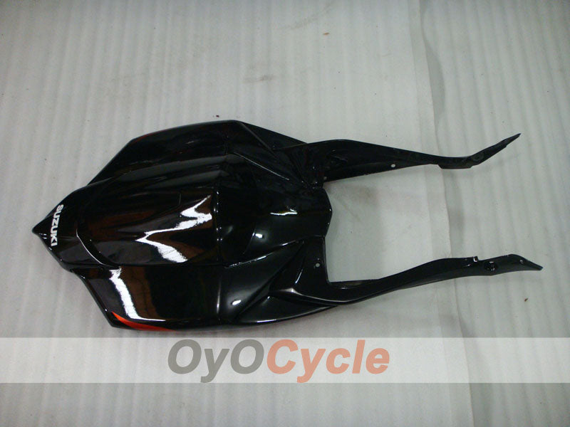 Verkleidungssatz für Einspritzermodelle der GSX R750 08-10 - Rot, Schwarz - Flamme #OYO87905428