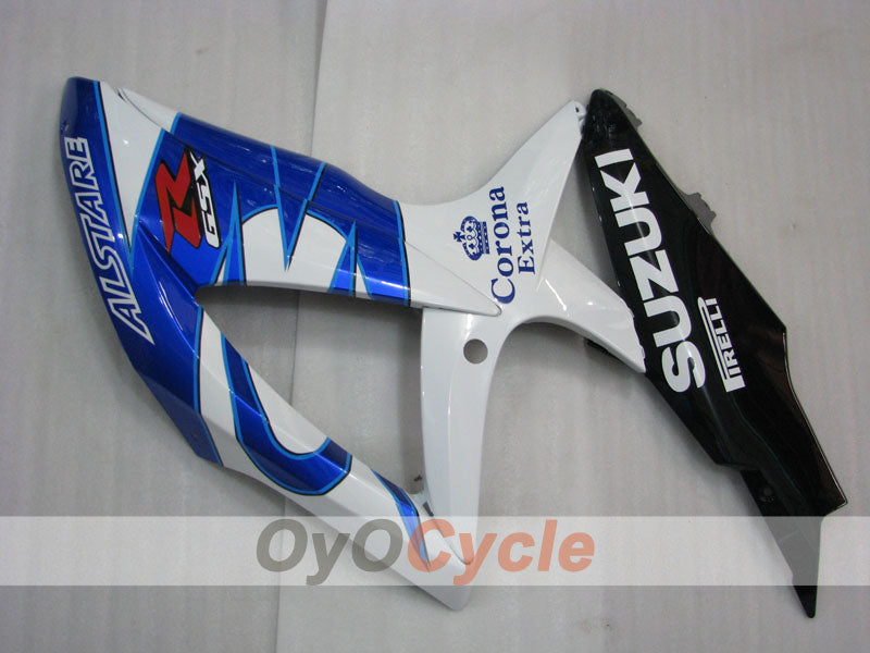 Verkleidungssatz für Einspritzermodelle der GSX R750 08-10 - Blau, Weiß - Corona #OYO87905429