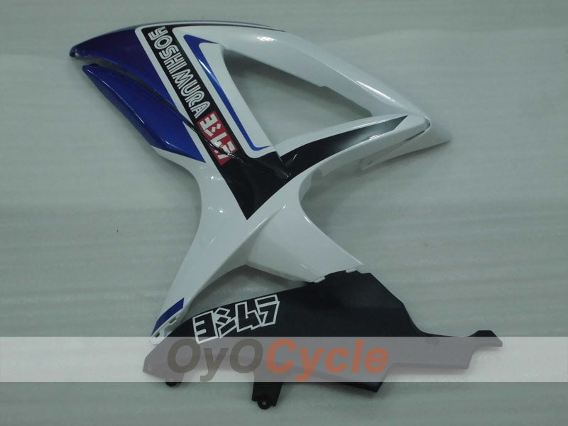 Verkleidungssatz für Einspritzermodelle der GSX R750 08-10 - Blau, Weiß - YOSHIMURA #OYO87905430