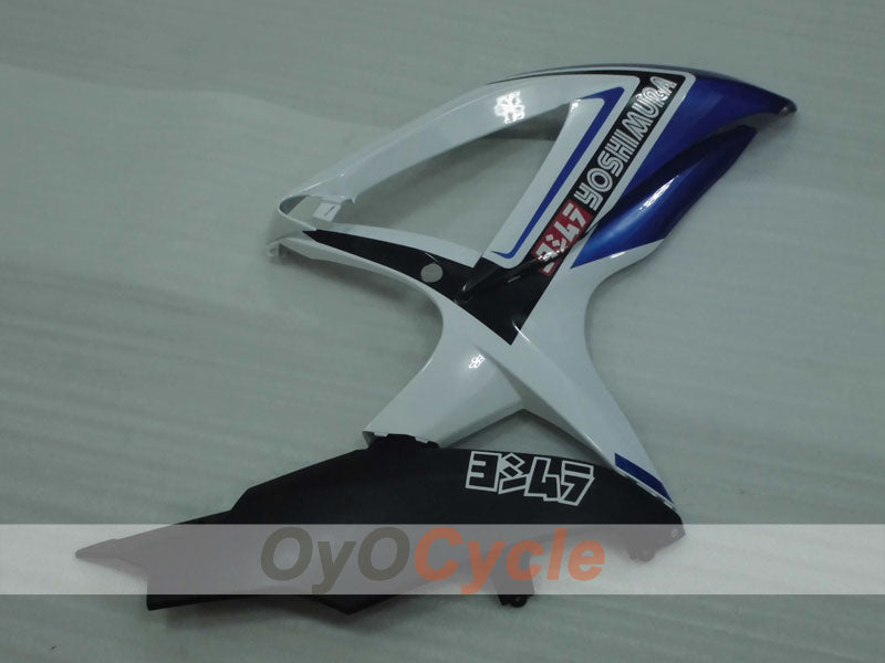 Verkleidungssatz für Einspritzermodelle der GSX R750 08-10 - Blau, Weiß - YOSHIMURA #OYO87905430