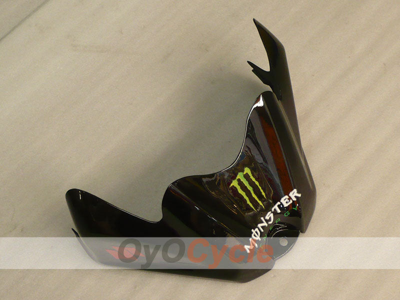 Verkleidungssatz für Einspritzmodelle 08-10 GSX R600 - Weiß, Schwarz - Monster #OYO87905388