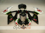 Verkleidungssatz für Einspritzermodelle der GSX R750 08-10 - Weiß, Schwarz - Monster #OYO87905431