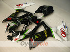 Verkleidungssatz für Einspritzmodelle 08-10 GSX R600 - Weiß, Schwarz - Monster #OYO87905388