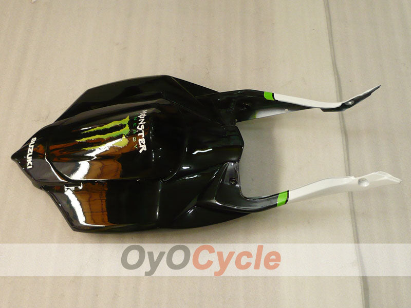 Verkleidungssatz für Einspritzermodelle der GSX R750 08-10 - Weiß, Schwarz - Monster #OYO87905431