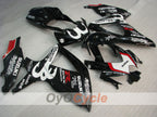 Verkleidungssatz für Einspritzmodelle 08-10 GSX R600 - Weiß, Schwarz - Beacon #OYO87905389