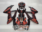 Spritzverkleidungssatz für 08-10 GSX R600 - Orange, Schwarz, Matt - Corona #OYO87905391