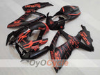 Spritzverkleidungssatz für 08-10 GSX R600 - Orange, Schwarz, Matt - Corona #OYO87905391