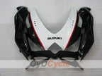 Spritzverkleidungssatz für 08-10 GSX R600 - Weiß, Schwarz - YOSHIMURA #OYO87905392