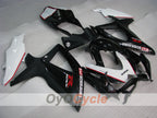Spritzverkleidungssatz für 08-10 GSX R600 - Weiß, Schwarz - YOSHIMURA #OYO87905392