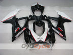 Spritzverkleidungssatz für 08-10 GSX R600 - Weiß, Schwarz - YOSHIMURA #OYO87905392
