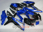 Verkleidungssatz für Einspritzermodelle der GSX R750 08-10 - Blau, Schwarz - Werksstil #OYO87905439