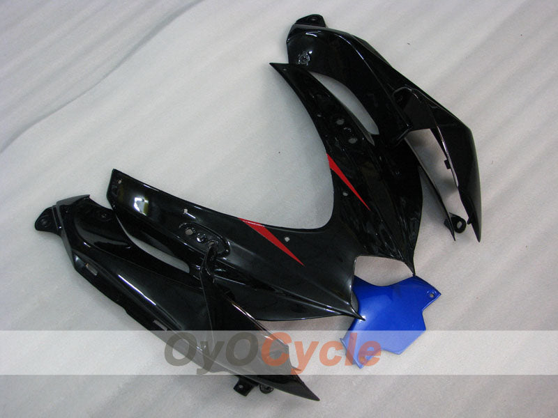 Verkleidungssatz für Einspritzermodelle der GSX R750 08-10 - Blau, Schwarz - Werksstil #OYO87905439