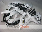 Verkleidungssatz für Einspritzmodelle für GSX R750 08-10 - Weiß, Schwarz - Werksstil #OYO87905441