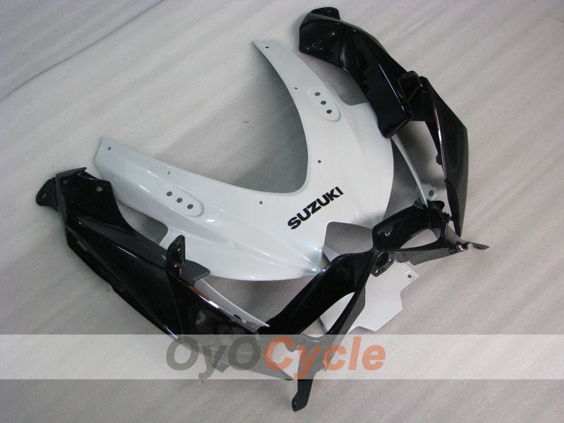 Verkleidungssatz für Einspritzmodelle für GSX R750 08-10 - Weiß, Schwarz - Werksstil #OYO87905441