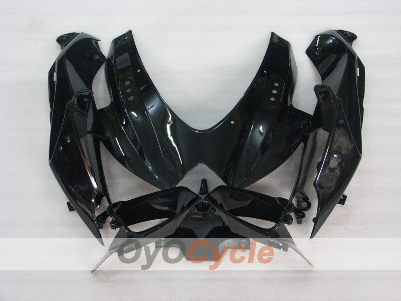 Verkleidungssatz für Einspritzmodelle für GSX R750 08-10 - Schwarz - Ohne Aufkleber/Dekor, Werksstil #OYO87905442