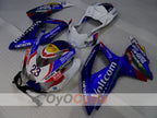 Verkleidungssatz für Einspritzmodelle für GSX R750 08-10 - Blau, Weiß - Voltcom #OYO87905443