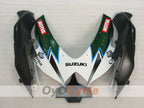 Verkleidungssatz für Einspritzmodelle für GSX R750 08-10 - Grün, Weiß - Corona #OYO87905445
