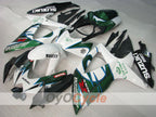 Verkleidungssatz für Einspritzmodelle für GSX R750 08-10 - Grün, Weiß - Corona #OYO87905445