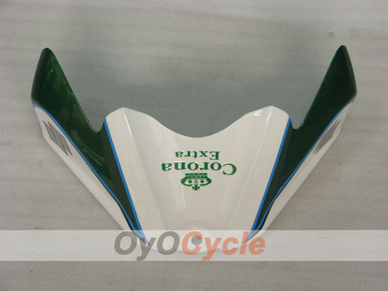 Verkleidungssatz für Einspritzmodelle für GSX R750 08-10 - Grün, Weiß - Corona #OYO87905445
