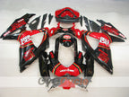 Verkleidungssatz für Einspritzmodelle für GSX R750 08-10 - Rot, Schwarz - Lucky Strike #OYO87905446