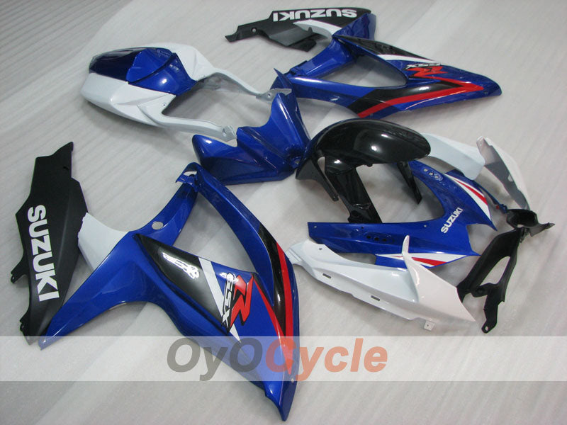 Verkleidungssatz für Einspritzmodelle für GSX R750 08-10 - Blau, Weiß, Schwarz - Werksstil #OYO87905447 Hauptbild