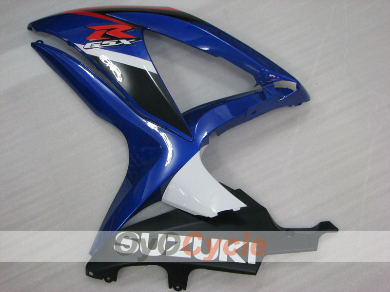 Verkleidungssatz für Einspritzmodelle für GSX R750 08-10 - Blau, Weiß, Schwarz - Werksstil #OYO87905447