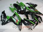 Verkleidungssatz für Einspritzmodelle für GSX R750 08-10 - Grün, Schwarz - Werksstil #OYO87905448