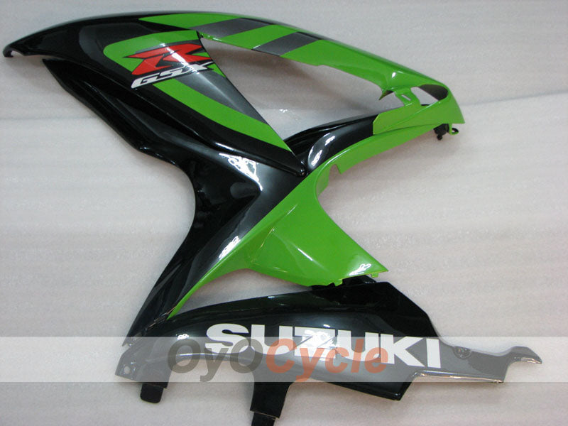Verkleidungssatz für Einspritzmodelle für GSX R750 08-10 - Grün, Schwarz - Werksstil #OYO87905448