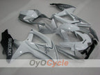 Verkleidungssatz für Einspritzmodelle für GSX R750 08-10 - Weiß, Grau - Werksstil #OYO87905451