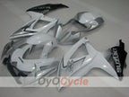 Verkleidungssatz für Einspritzmodelle für GSX R750 08-10 - Weiß, Grau - Werksstil #OYO87905451