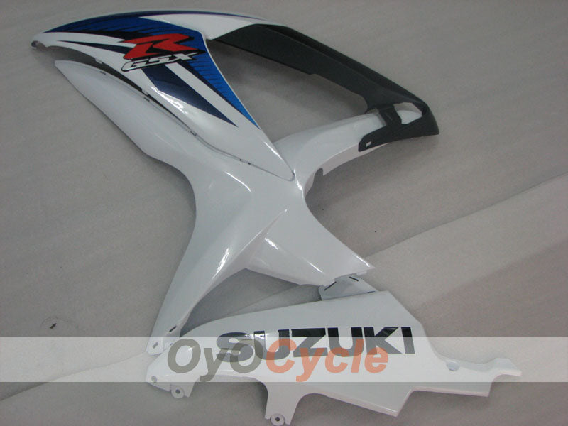 Verkleidungssatz für Einspritzmodelle 08-10 GSX R750 - Blau, Weiß - Werksdesign #OYO87905453
