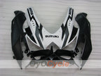Verkleidungssatz für Einspritzmodelle 08-10 GSX R750 - Weiß, Schwarz - Corona #OYO87905455
