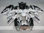 Verkleidungssatz für Einspritzmodelle 08-10 GSX R750 - Weiß, Schwarz - Corona #OYO87905455