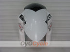 Verkleidungssatz für Einspritzmodelle 08-10 GSX R750 - Weiß, Schwarz - Corona #OYO87905455
