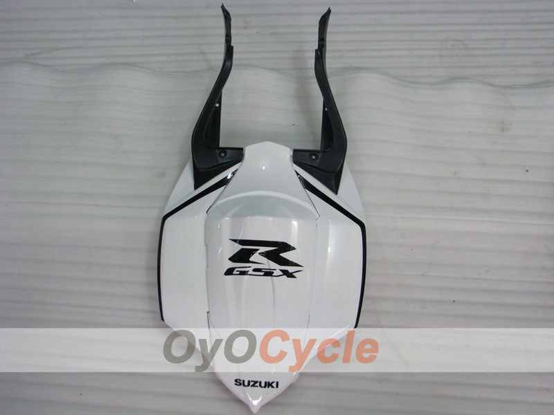 Verkleidungssatz für Einspritzmodelle 08-10 GSX R750 - Weiß, Schwarz - Corona #OYO87905455
