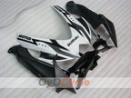 Verkleidungssatz für Einspritzmodelle 08-10 GSX R750 - Weiß, Schwarz - Corona #OYO87905455