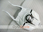 Verkleidungssatz für Einspritzmodelle 08-10 GSX R750 - Weiß, Schwarz - Corona #OYO87905456