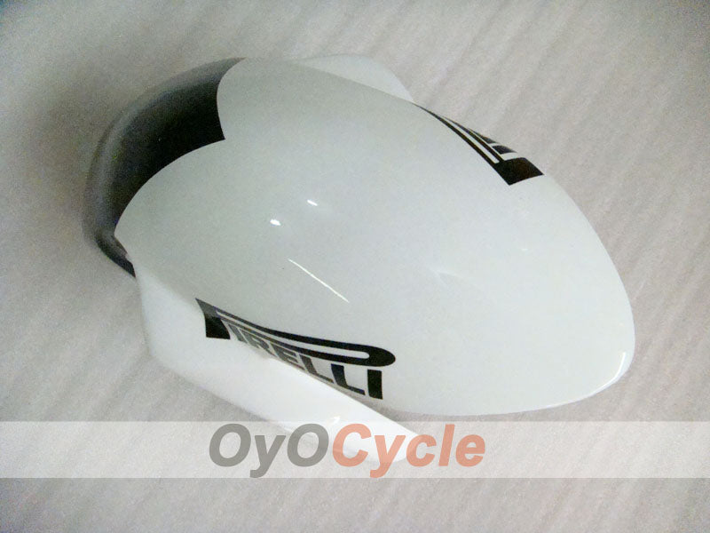 Verkleidungssatz für Einspritzmodelle 08-10 GSX R750 - Weiß, Schwarz - Corona #OYO87905456