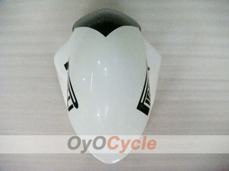 Verkleidungssatz für Einspritzmodelle 08-10 GSX R750 - Weiß, Schwarz - Corona #OYO87905456