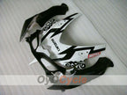 Verkleidungssatz für Einspritzmodelle 08-10 GSX R750 - Weiß, Schwarz - Corona #OYO87905456
