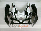 Verkleidungssatz für Einspritzmodelle 08-10 GSX R750 - Weiß, Schwarz - Corona #OYO87905456