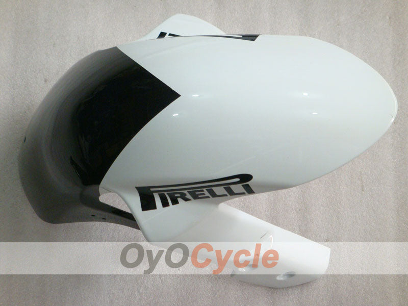 Verkleidungssatz für Einspritzmodelle 08-10 GSX R750 - Weiß, Schwarz - Corona #OYO87905457