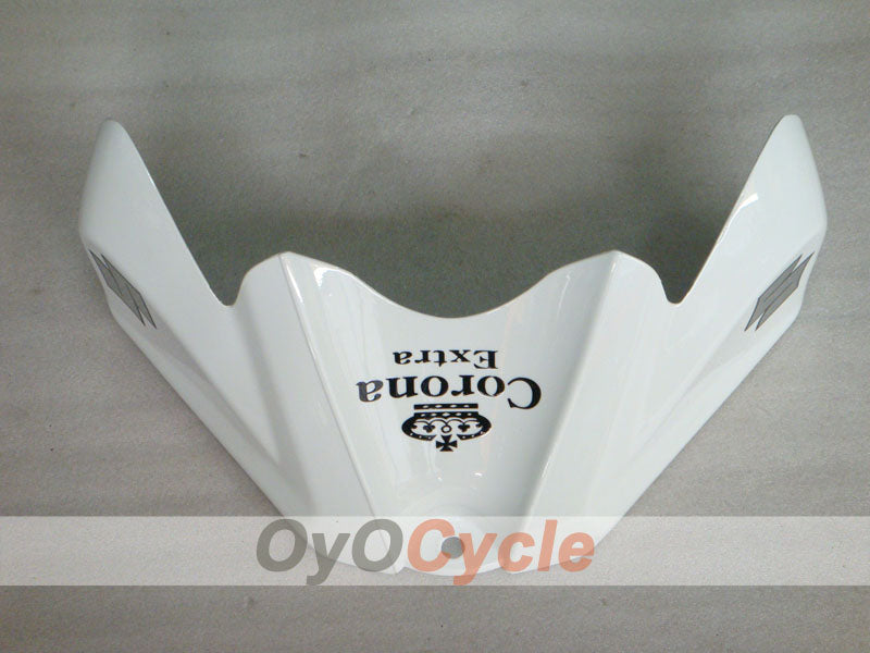 Verkleidungssatz für Einspritzmodelle 08-10 GSX R750 - Weiß, Schwarz - Corona #OYO87905457