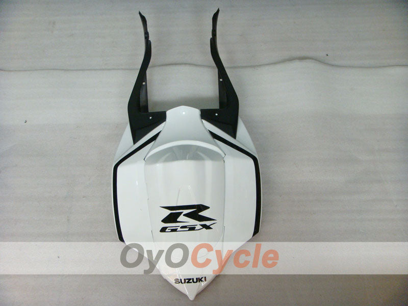 Verkleidungssatz für Einspritzmodelle 08-10 GSX R750 - Weiß, Schwarz - Corona #OYO87905457