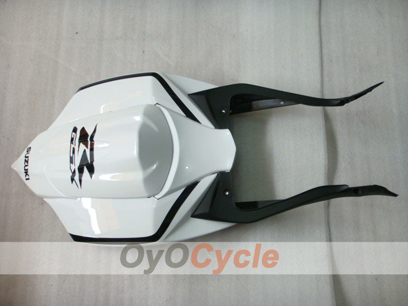 Verkleidungssatz für Einspritzmodelle 08-10 GSX R750 - Weiß, Schwarz - Corona #OYO87905457