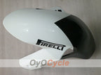 Verkleidungssatz für Einspritzmodelle 08-10 GSX R750 - Weiß, Schwarz - Corona #OYO87905457