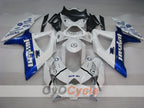 Verkleidungssatz für Einspritzmodelle 08-10 GSX R750 - Blau, Weiß - Jordan #OYO87905459