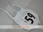 Verkleidungssatz für Einspritzmodelle 08-10 GSX R750 - Blau, Weiß - Jordan #OYO87905459